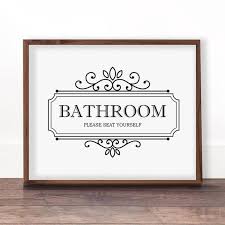 Hottest Cost Free Antique Bathroom Signs Popular Funny Bathroom Art Vintage Bathroom Bathroom Signs
