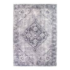 Er hat sehr dicke kanten, die zu stolperfallen werden könnten. River 200x300 Cm Grey Trendo Living