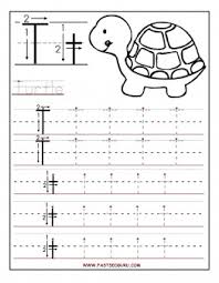 This preschool letter t coloring page that parents and teachers can customize and print for kids. Printable Letter T Tracing Worksheets For Preschool Free Kids Coloring Pages Printable