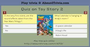 A team of editors takes feedback from our visitors to keep trivia as up to date and as accurate as possible. Trivia Quiz Quiz On Toy Story 2