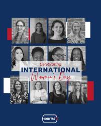 Happy #InternationalWomensDay! 💜 At Dog Tag, women lead