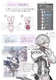 淡嶋えふ on twitter in 2020 art reference photos drawing templates digital art tutorial