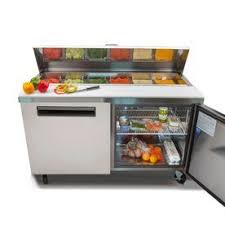Maxx Cold 48 2 In Stainless Steel Refrigerated Sandwich Prep Table Lowes Com Commercial Kitchen Design Prep Kitchen Commercial Kitchen