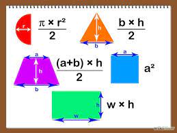 How To Calculate Area Of An Object Calculate Area Mathematical Analysis Math Resources