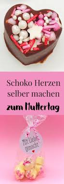 Herzen Aus Schokolade Selber Machen Einfache Geschenkideen Muttertag Selber Machen Muttertag Geschenke Selber Machen Schokolade Selber Machen