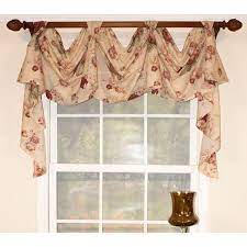 Victory English Charm Rose 53 Curtain Valance In 2021 Valance Curtains Swag Curtains Valance