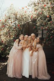 Bhldn Blush Bridesmaids Bride And Bridesmaid Pictures Bridesmaid Pictures Rose Bridesmaid Dresses