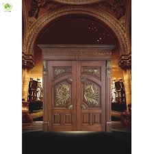 تصميم البوابة الرئيسية الخارجية لمدخل الفيلات الأمنية أبواب خشبية مزدوجة للمنازل Buy باب مدخل فيلا بتصميم البوابة الرئيسية الخارجية أبواب أمان للمنازل باب خشبي مزدوج Product On Alibaba Com