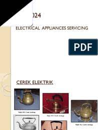 7.1.4 menunjuk cara kendalian seterika berpandukan manual pengguna. Cerek Elektrik