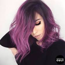 However, because plum is both more vibrant and warmer than your typical eggplant is a perfect mix of black and deep purple. 28 Stunning Violet Hair Color Ideas For All Skin Tones Hair Com By L Oreal
