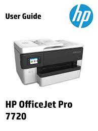 This collection of software includes the complete set of drivers, installer and optional software. Manual Hp Officejet Pro 7720 Page 1 Of 176 English