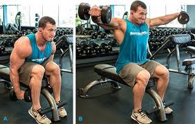 If you raise the dumbbells a few degrees higher than horizontal (never with heavy weights), you will call upon the trapezius and adjacent muscles (the deltoid only lifts the arms to around 90º). Hunter Labrada S 5 Moves To Massive Shoulders