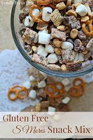 Gluten Free S Mores Snack Mix Family Focus Blog Snack Mix Recipes Gluten Free Snack Mix Snack Mix