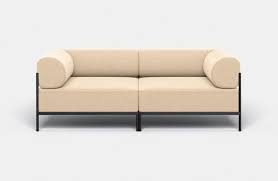Noah Living 2 Sitzer In Cremeweiss Sofa Weiss Weiss Cremeweiss
