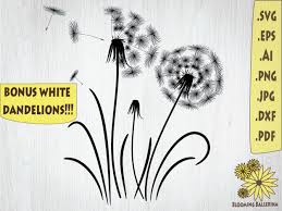 Download Clip Art Art Collectibles Flower Svg Spring Svg Dandelion Clip Art Nature Svg Dandelion Svg Just Breathe Svg Flower Clip Art Flower Cut File Flora Svg