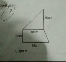 Check spelling or type a new query. Hitung Lah Luas Bangun Datar Gabungan Berikut Ini Brainly Co Id