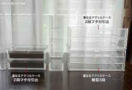無印良品週間で買ったもの 重なるアクリルケース のブログ画像 無印 アクリル 収納 書類 整理 ファイル