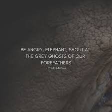 Praise Song To The Elephant By Credo Mutwa Praise Songs Credo Spiritual Poems