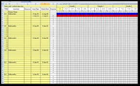 30 Gantt Chart Excel 2010 Andaluzseattle Template Example
