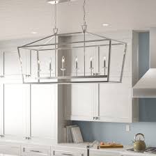 Shop birch lane for farmhouse & traditional kitchen island pendant lighting, in the comfort of your home. Laurel Foundry Modern Farmhouse Carmen 6 Light Kitchen Island Linear Pendant Reviews Wayfair