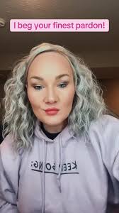 Platinum Grey Ponytail