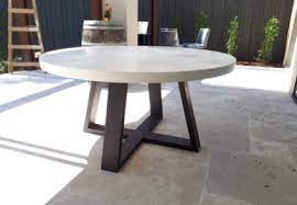 Learn why outdoor concrete furniture is so popular, including concrete benches, tables, pizza ovens, seat walls and more. Outdoor Concrete Tables Gallery Snap Concrete