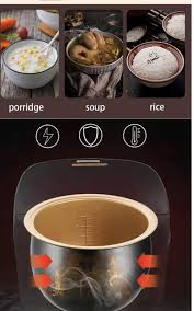 Rice Cooker 5L TK-208 Silver Crest Automatic Smart Digital Touch LCD Multi  Non-Stick silver crest Home Electric Digital Rice Cooker | Lazada Singapore