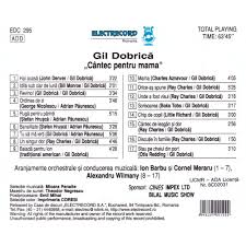 Gil dobrica you ll never find another love like mine.зап. Gil Dobrica Cantec Pentru Mama Cd Emag Ro