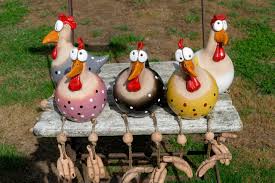 Keramik Garten Terrasse Wetterfest Vogel Huhn Gartenstecker Kantenhocker Hahn Ebay Keramik Vogel Topferarbeiten Tontauben