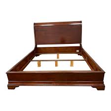 Henredon scene one campaign king bed and storage. Henredon Eastern King Size Mahogany Sleigh Bed Frame Original Price 4 000 Design Plus Gallery