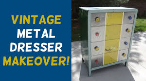 Metal locker 3d asset asset dirty dresser furniture, formats include obj, fbx, tga, ready for 3d animation and lowpoly 3d model of a metal locker. Vintage Metal Dresser Makeover With Grinder Swirls Water Spigot Handles Youtube