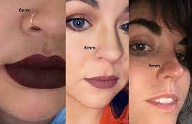 Nose Ring Nose Hoop Septum Ring Sterling Silver Gold Rose Gold Etsy Nose Piercing Hoop Nose Hoop Nose Piercing