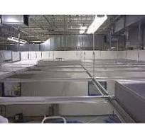 Logi-Clean 2 Inch Aluminum T-Bar Ceiling Grid