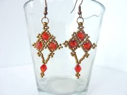 Here are 15 free, beautiful beaded earring patterns for you to try. Gallery Of Free Beading Patterns Beaddiagrams Com