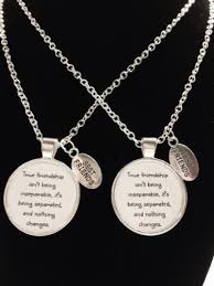 Explanation of the famous quotes in the necklace, including all important speeches, comments, quotations, and monologues. 2 Necklaces True Friendship Long Distance Quote Best Friends Couple S Set Friend Necklaces Necklace Quotes Bff Necklaces