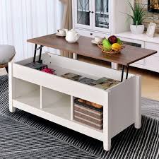 Alina Lift Top Coffee Table With Storage Convertible Furniture Coffee Table With Storage Coffee Table