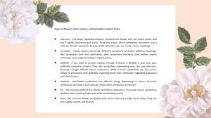 Flowers that symbolize motherly love. Flowers Colours And Their Meanings Youtube