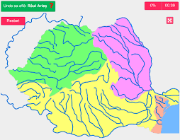Harta romaniei cu judetele si asezarea lor. Joc Judetele Romaniei