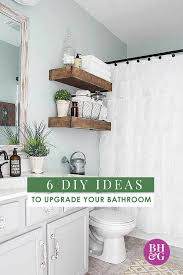 Easy Diy Bathroom Projects Diy Bathroom Decor Simple Bathroom Cheap Bathrooms