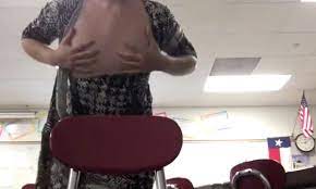 Teacher masturbate in class