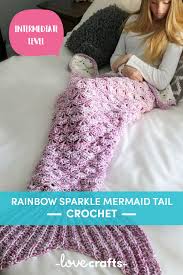 Get the best deal for mermaid tail blankets from the largest online selection at ebay.com. Rainbow Sparkle Mermaid Blanket Crochet Pattern By Mjsoffthehook Crochet Mermaid Blanket Mermaid Tail Blanket Crochet Mermaid Blanket Crochet Free Pattern