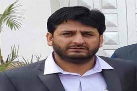 Fayaz Mir greets people