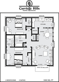 We offer 1 & 2 story contemporary 2 bed cottage designs, 2br craftsman cottage floor plans & more. 800 Sq Ft 2 Bedroom Cottage Plans Bedrooms 2 Baths 1000 Sq Ft Small House Floor Plans Cute766