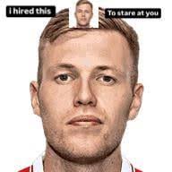 i hired this sam cosgrove to stare at you : r/LeagueOne