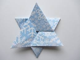 Fold a lifelike origami rose for valentine's day. Easy Origami Star Of David Folding Instructions