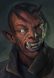 Oni Google Search Tiefling Rogue Shadowrun Oni Demon