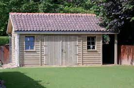 Abri De Jardin Sur Mesure Avec Toit En Tuiles Et Gouttieres En Zinc Outdoor Structures Outdoor Decor Outdoor