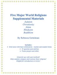 The beautiful, fragrant rose has been a spiritual inspiration for ages and has significance throughout the world's religions, past and present. World Religions Quiz Worksheets Teaching Resources Tpt