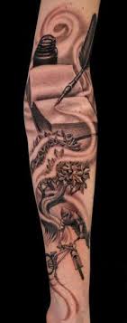 Bmx tattoo & body piercing negresti vaslui, negresti, iasi, romania. Rock River Tattoo Art Expo Tattoos Timothy B Boor Bmx Rider Tree Book Quill