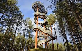 Observation Tower In Merkine Lithuania In 2020 Lithuania Travel National Parks Tower